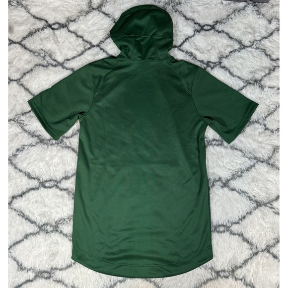 NIKE Dri-Fit Spotlight SS Team Basketball Hoodie Green Men's S *NEW* DC2521-341 - Picture 7 of 7